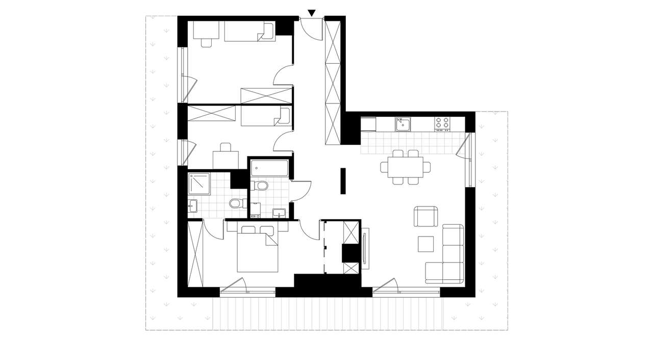 Dzielnica Trust | mieszkanie 4-pok. | B2.41 - Pełny obrazek: 5/10
