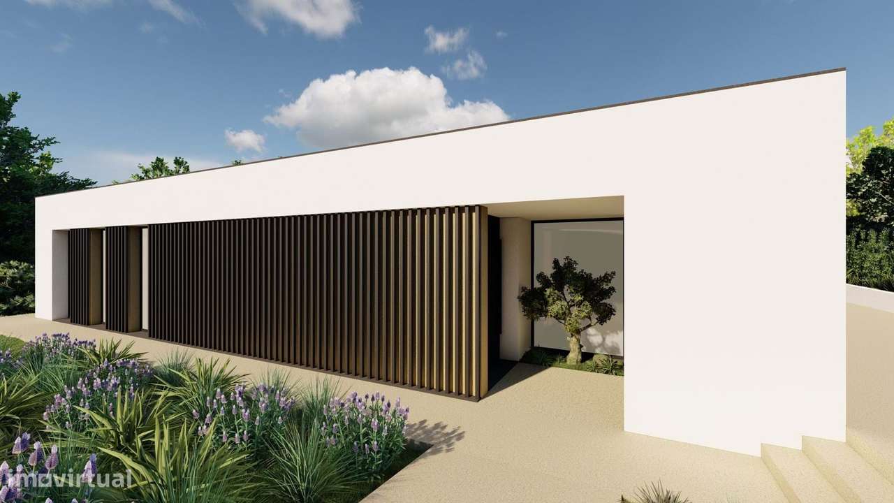 MORADIA T3 EM CONSTRUÇÃO COM PISCINA NA MEXILHOEIRA GRANDE, PORTIMÃO - Grande imagem: 5/19