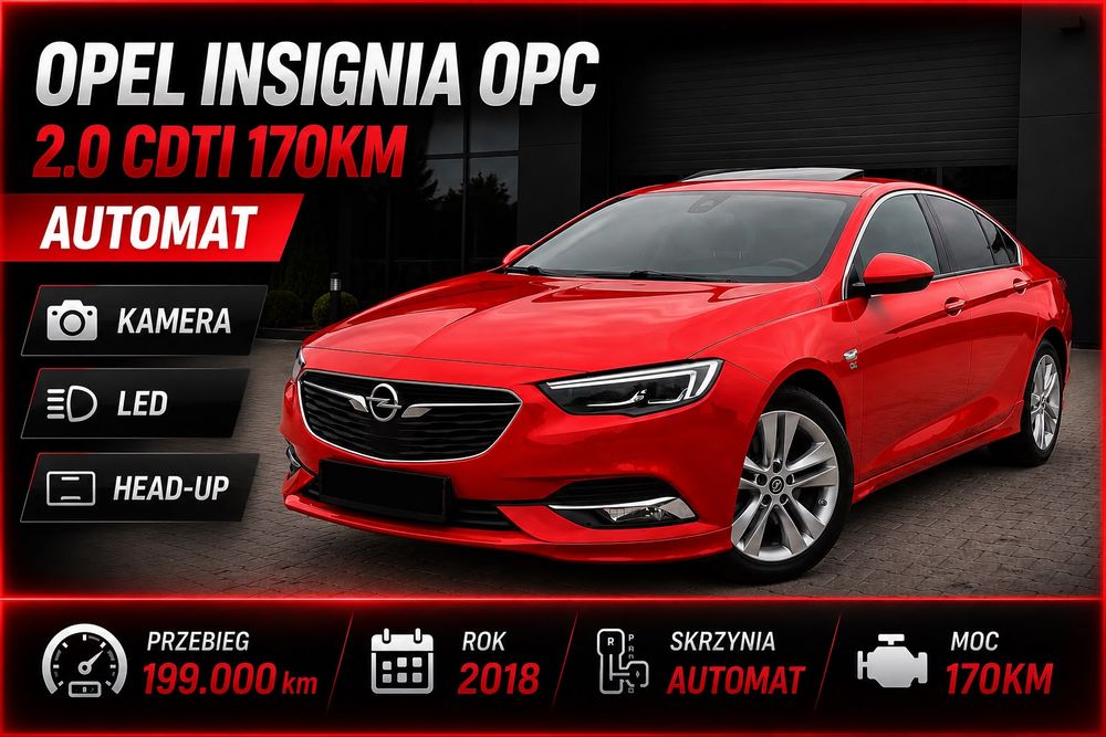 Opel Insignia B (2017-) 2.0 CDTI automatik Sport 2018