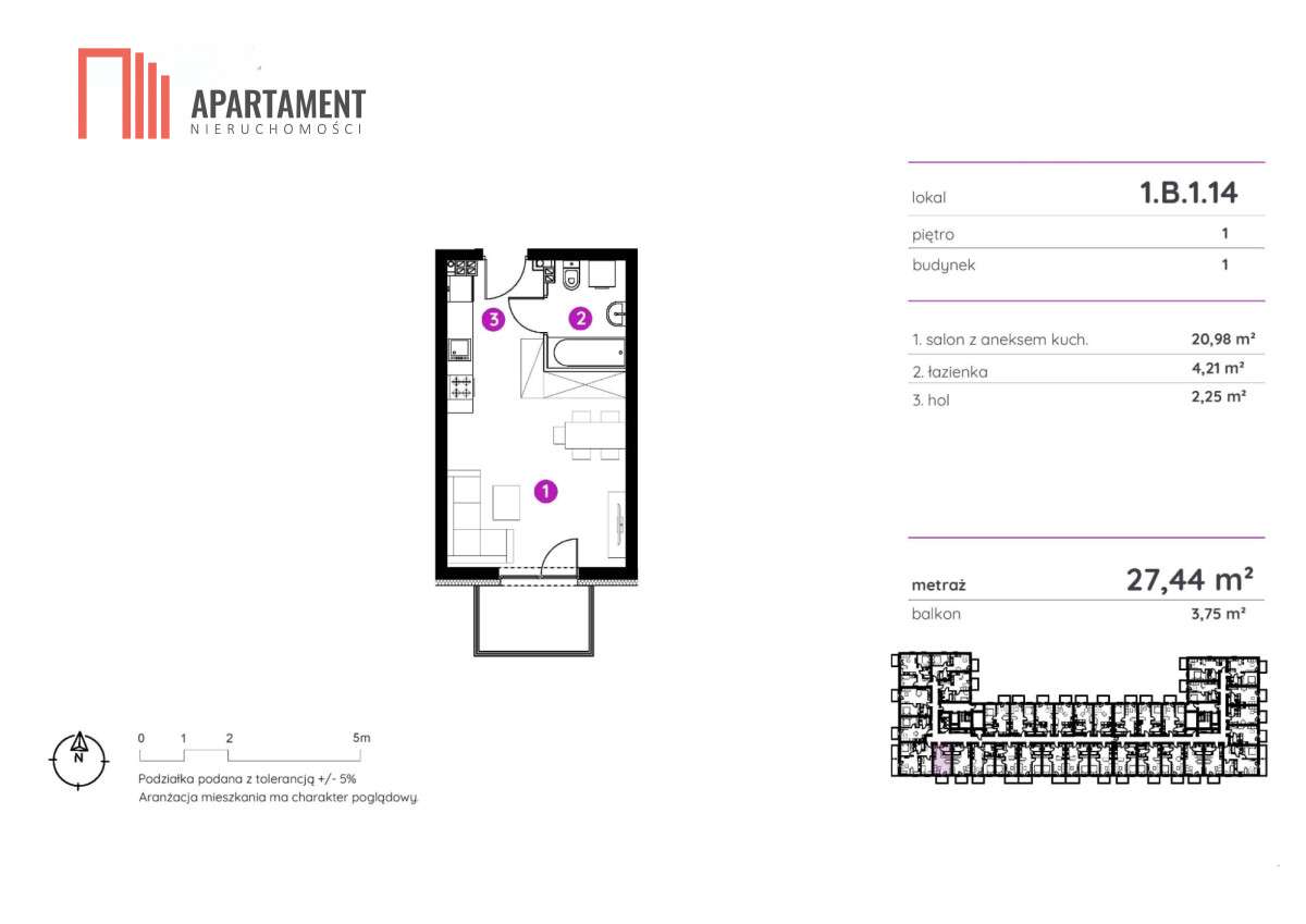 Mieszkanie inwestycyjne/blisko uczelni - Pełny obrazek: 2/7