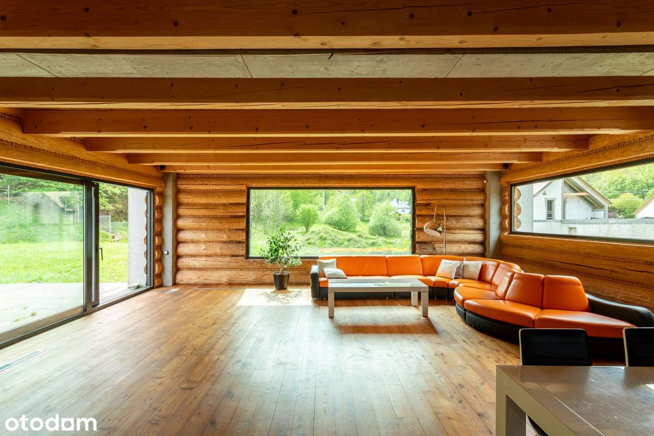 Betonowa stodoła w górach – Twoja luksusowa oaza w Bystrej-8