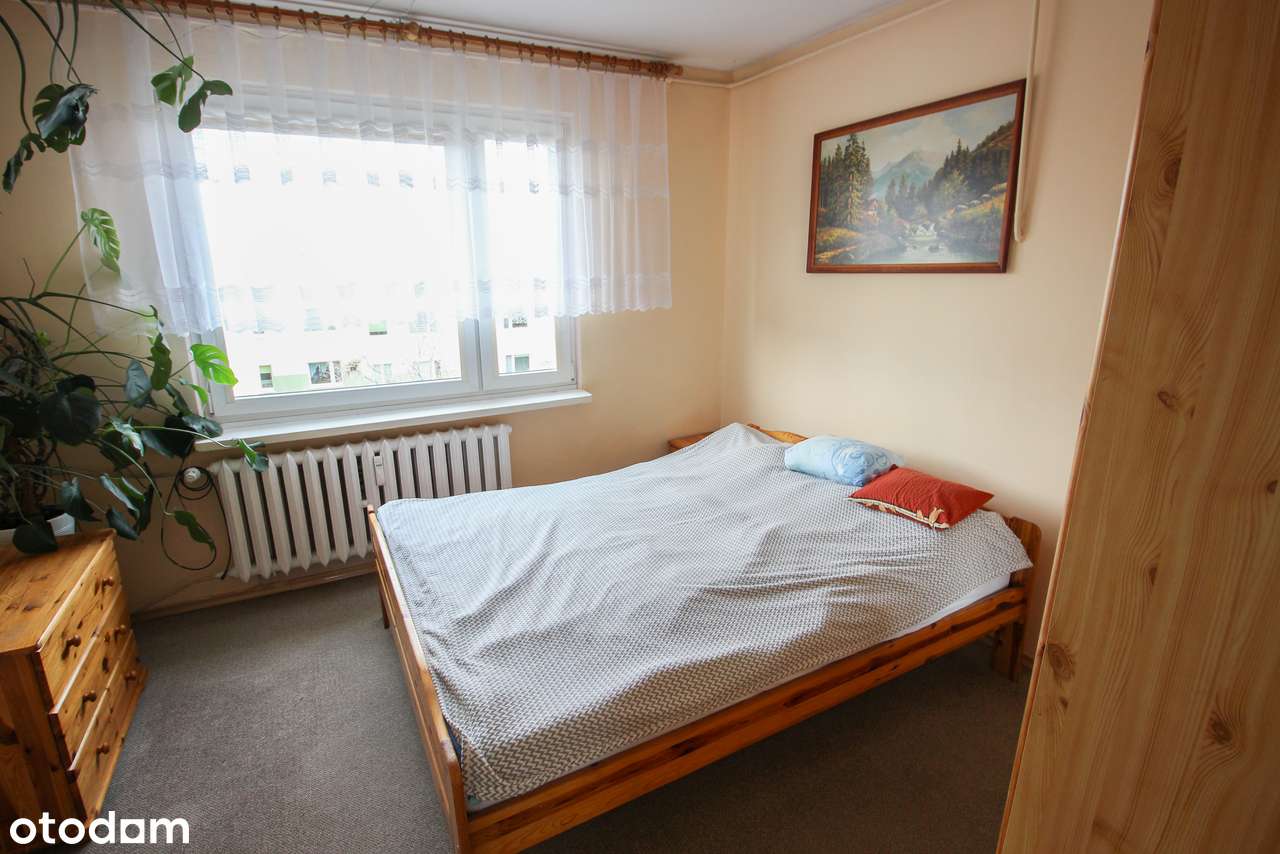 Przytulne 3-pokojowe mieszkanie z balkonem. NAJEM OKAZJONALNY - Pełny obrazek: 5/8