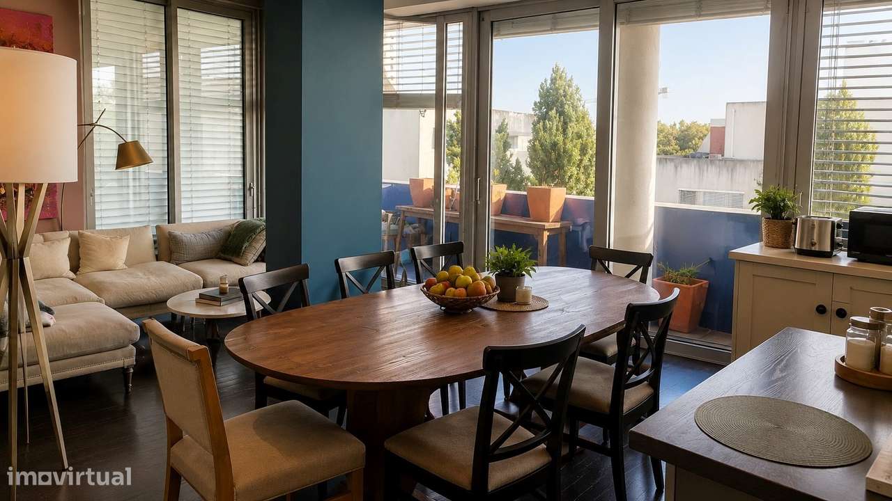 Apartamento T4 Duplex com terraço e 3 lugares de garagem-12
