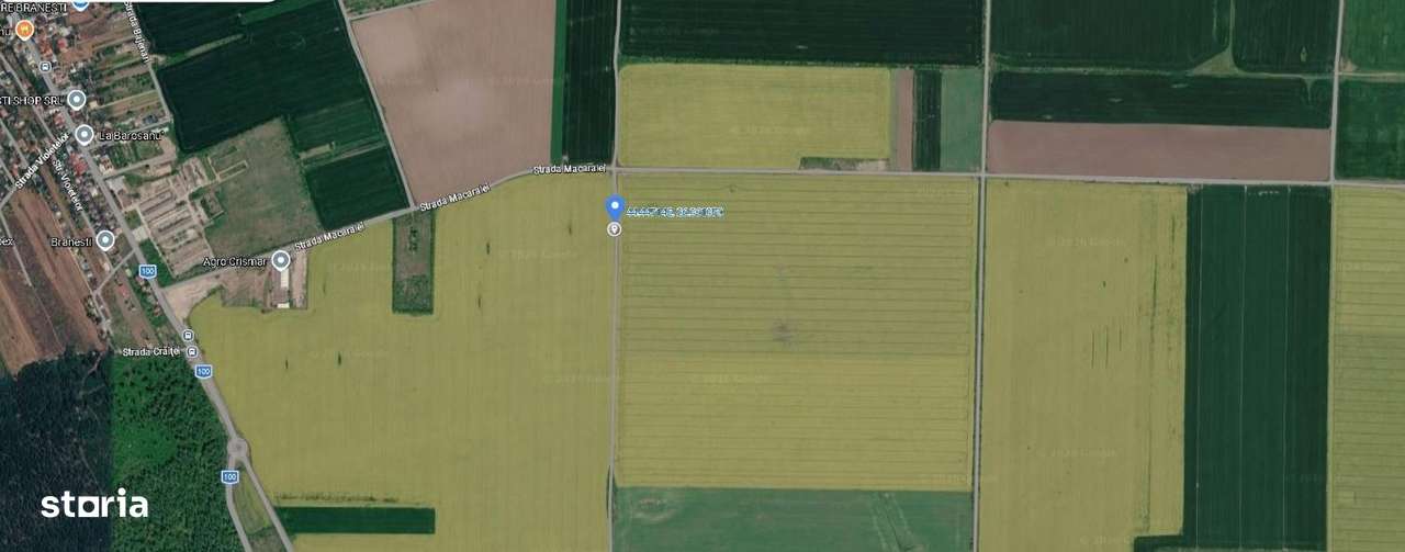 Teren industrial 9.817 mp cu acces direct la breteaua A2–DN3, Brănești-1