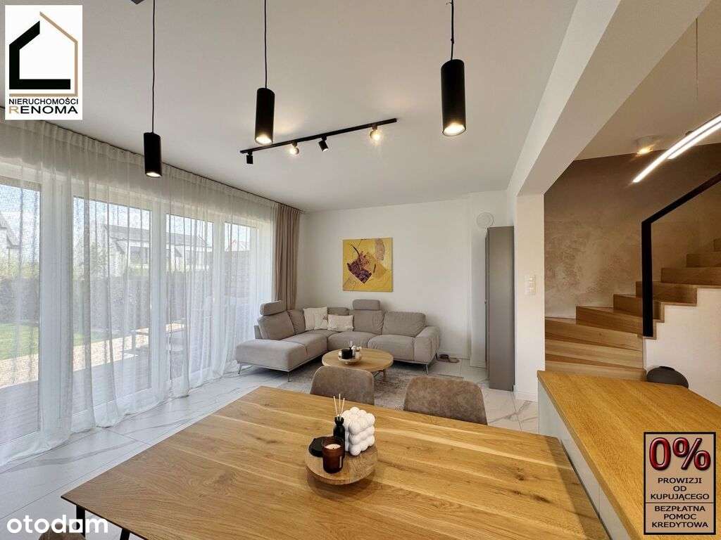 Nowoczesny bliźniak z garażem i pięknym ogrodem!-8