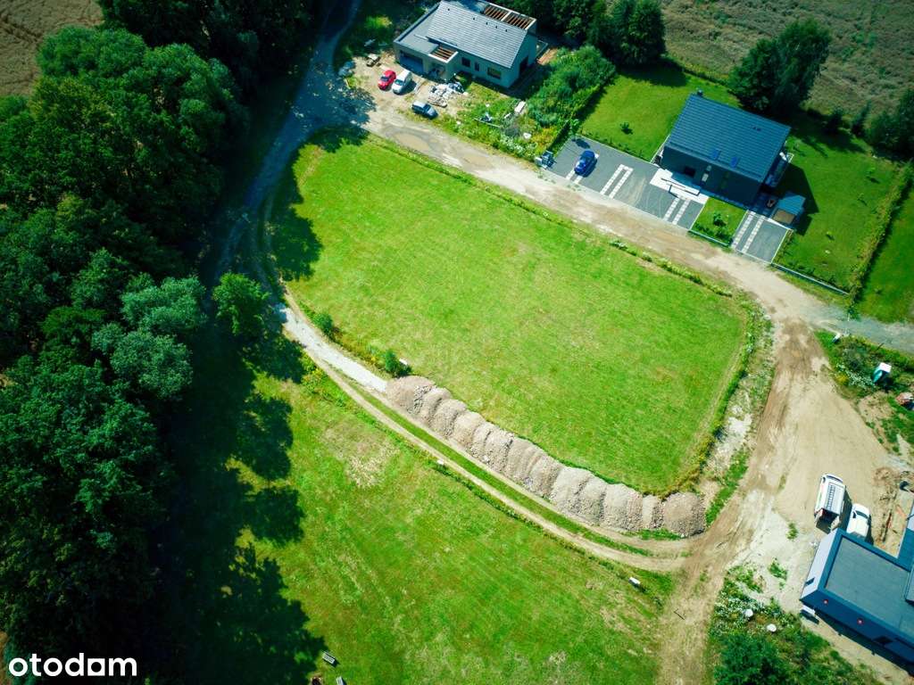 DZIAŁKA BUDOWLANA GOTOWA DO BUDOWY --4