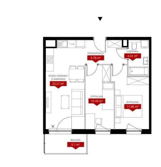 Apartament w budowie - Poznań Jeżyce - Pełny obrazek: 4/4