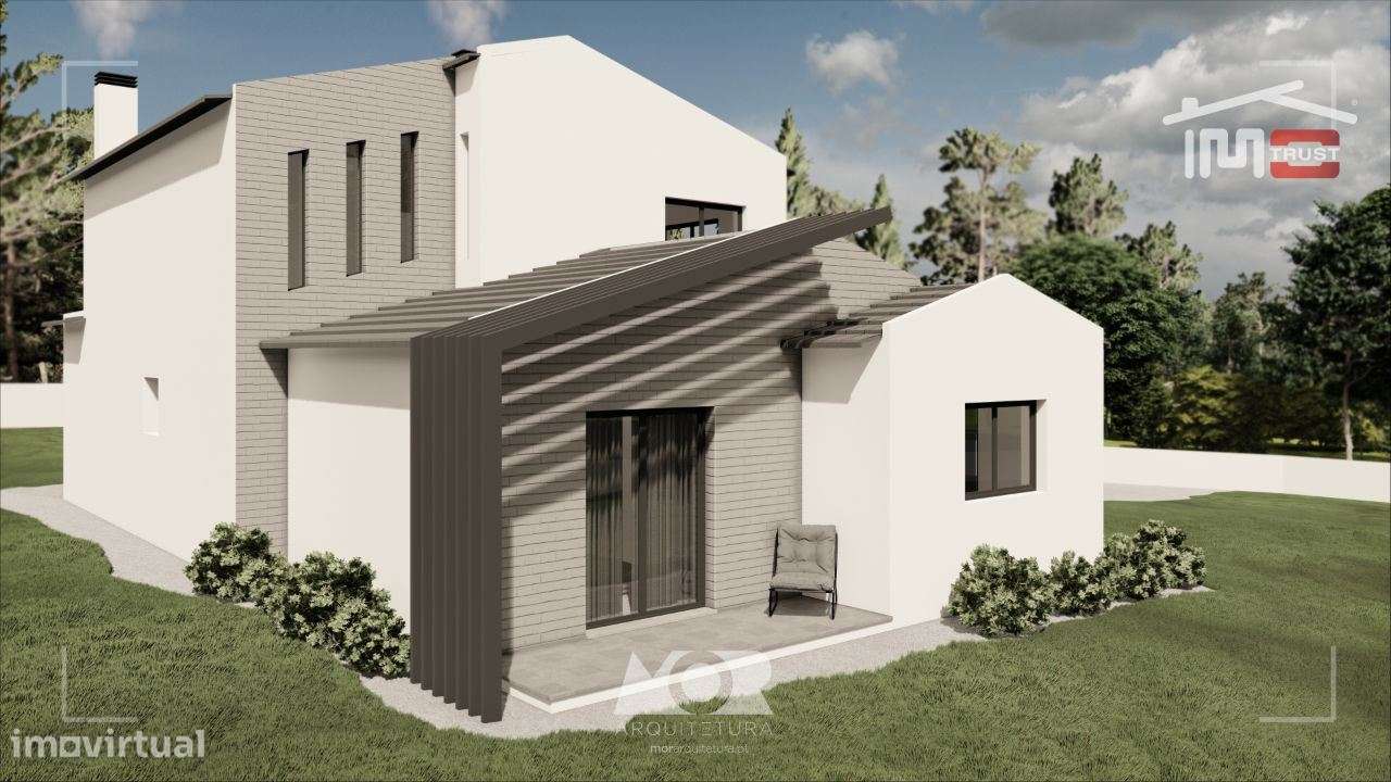 Dois lotes Maravilhosos com uma moradia aprovada, em local soberbo. - Grande imagem: 2/14