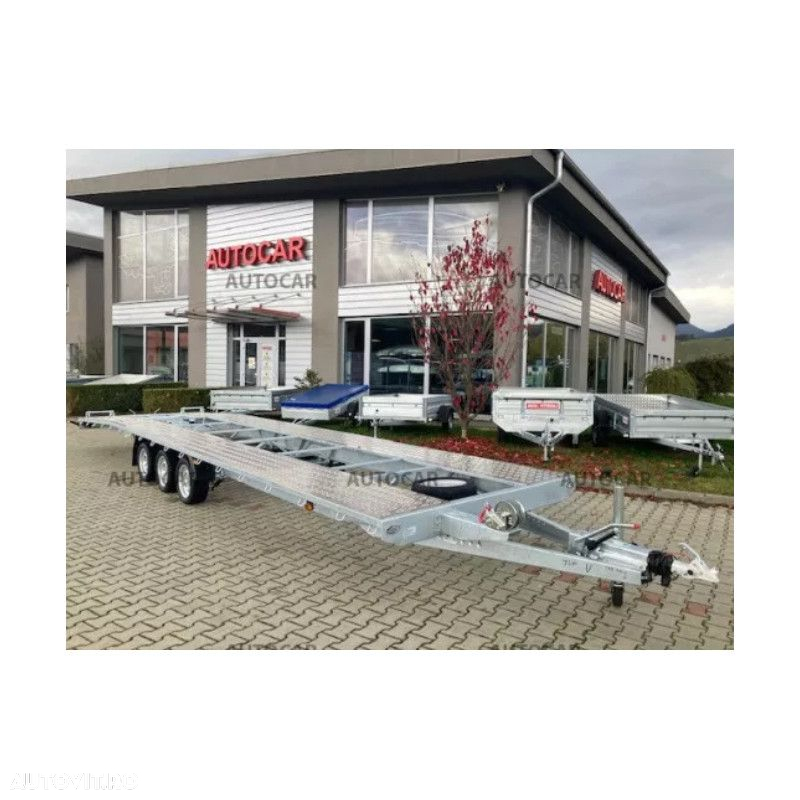 Autocar Platforma,trailer auto Indiana 8,5m 3axe - 5