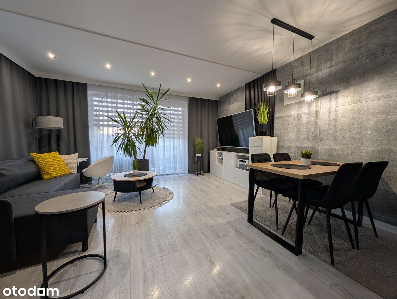 W pełni wyposażone 3 pokojowe mieszkanie na Osiedlu Green Park-0