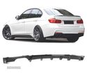 DIFUSOR M-PERFORMANCE PARA BMW F30 F31 DUPLA ESQUERDA PRETO BRILHANTE - 1