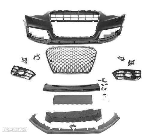 PARA-CHOQUES PARA AUDI A5 8T LOOK RS5 11-16 COM PDC + FAROIS DE NEVOEIRO - 2