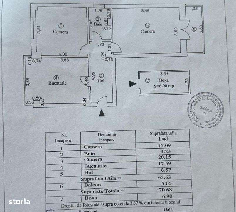Bloc nou 2005! Ap. 2 camere, zona Buzaului, etaj 2. - Imagine principală: 2/9