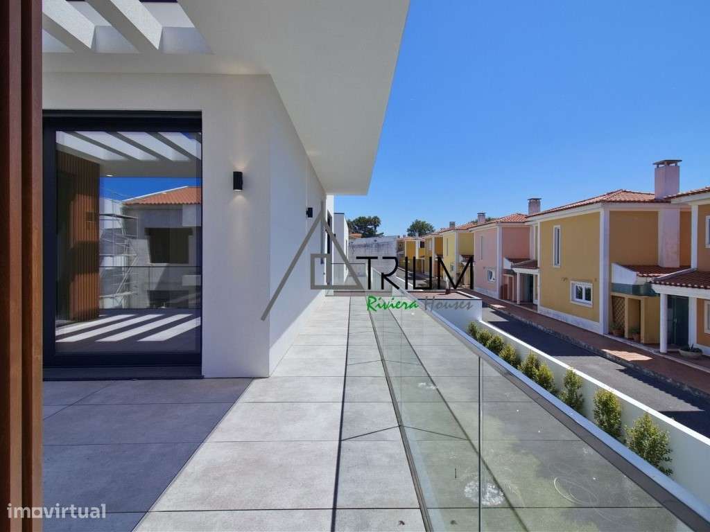 Moradia Contemporânea de Luxo com Piscina Aquecida, Jardim e Cave M...-36