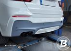 Difuzor Bara Spate cu Ornamente compatibil cu BMW X4 F26 M-Pack - 7