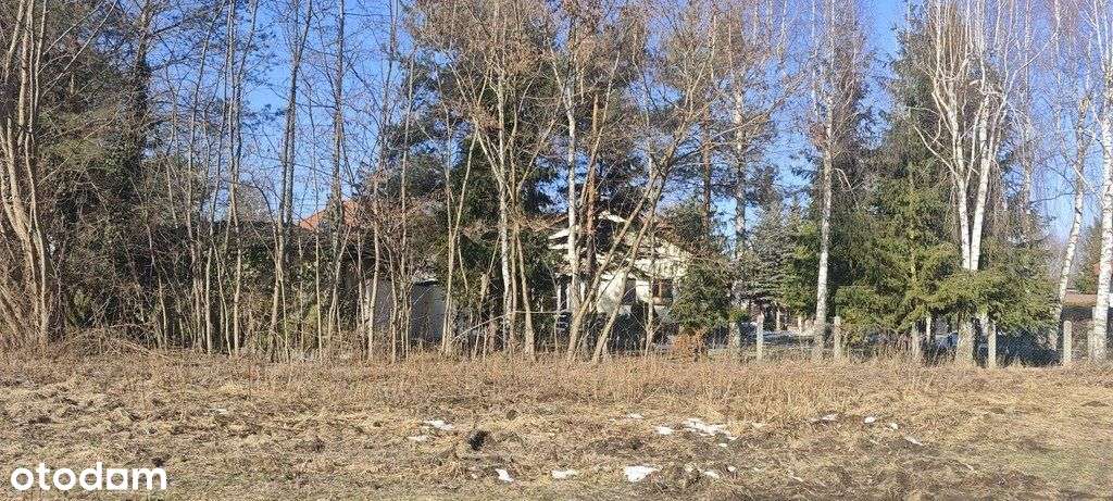 Klaudyn-działka budowlana blisko lasu.-10