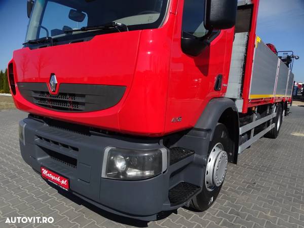 Renault KERAX 410 DXI / 8 X ​​​​4 / CUTIE - 6,8 M + MACARA PALFINGER PK 20002 - 12,5 M / RADIO COMMANDE / ROTATOR / - 16