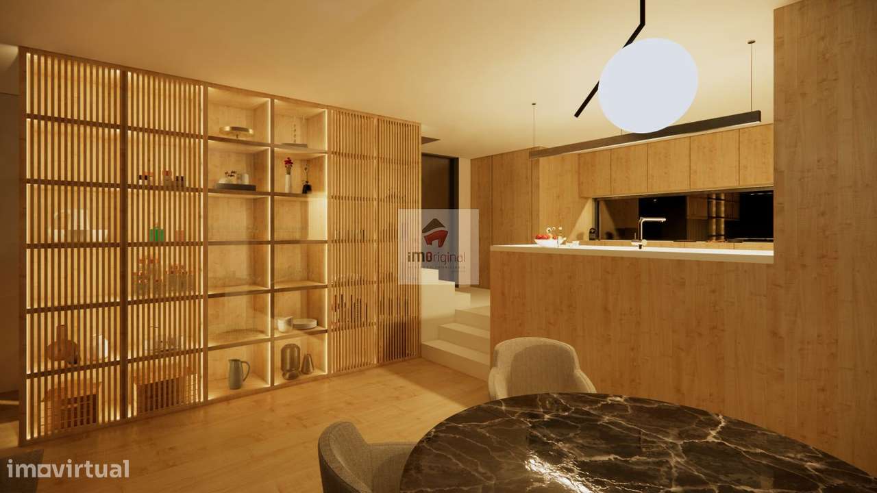 Lote de terreno c/420 m2, projeto aprovado moradia de 4 frentes, Grijo - Grande imagem: 5/9