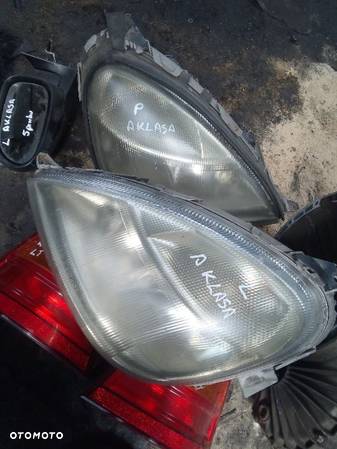 mercedes A klasa w168  lampa przód prawa lewa - 4