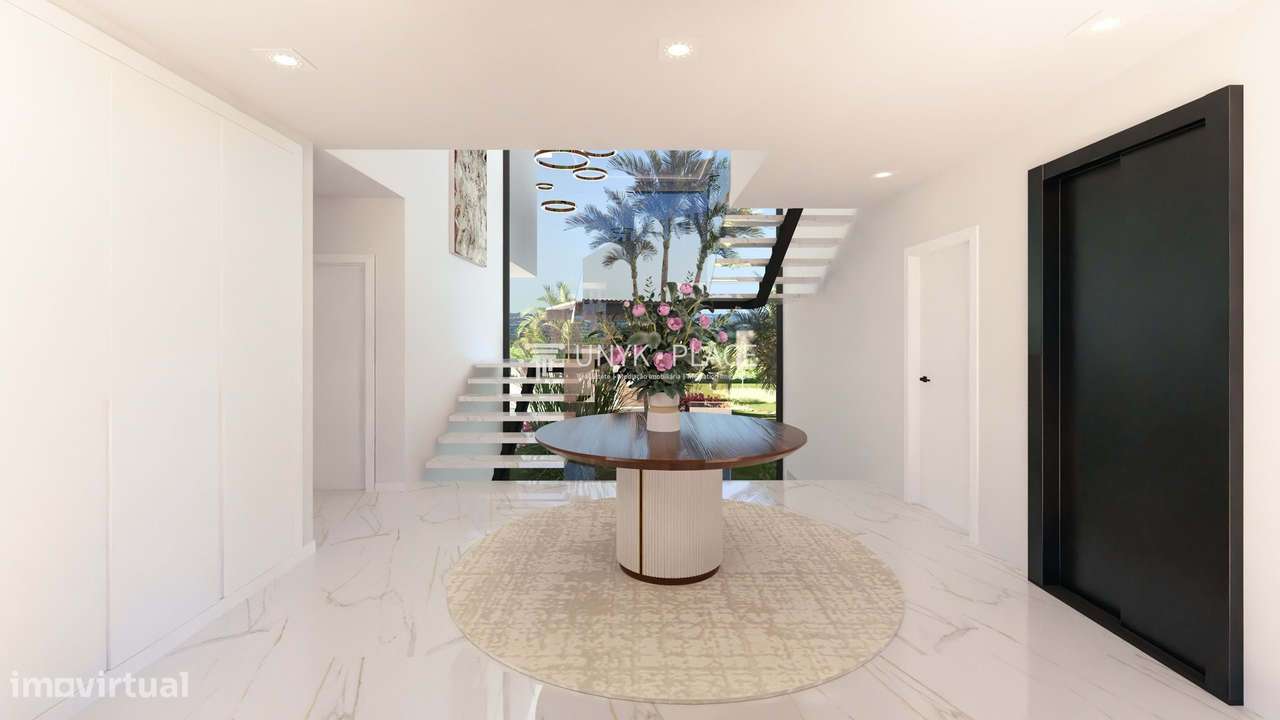 Moradia Contemporânea 3 Quartos com Vista para o Golfe – Alcantarilha,-4