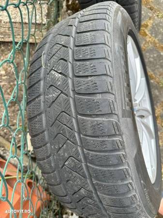 Jante Bmw seria 5 G30 G31 cu cauc iarna 225/55/R17 Pirelli 5-6mm dot2017 75jx17is27 - 12