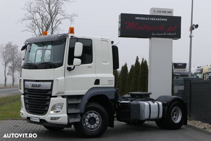 DAF CF 460 / LOW CAB / HIDRAULICA DE BASCULARE / 298 000 KM / EURO 6/ - 2