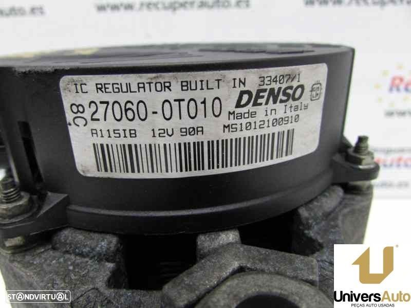 ALTERNADOR TOYOTA AURIS 2007 -270600T010 - 1