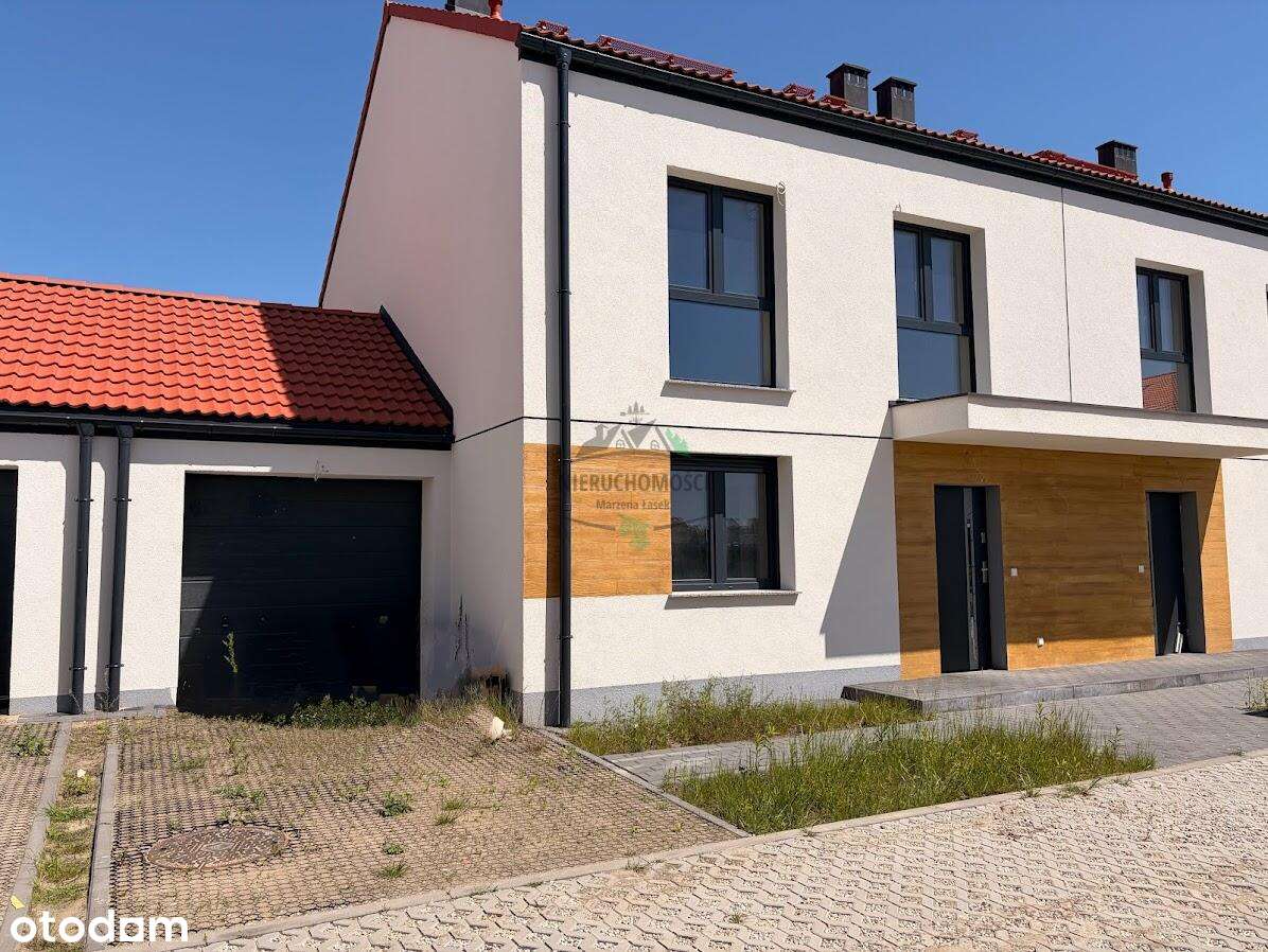 Dom 119,5m2 , działka 200m2, gotowy do wykończenia, Dobrzykowice