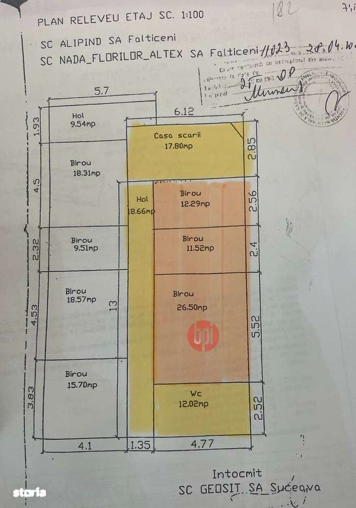 SE VINDE Spatiu ultracentral in Mun.Falticeni, pretabil pentru BIROURI - Imagine principală: 4/14