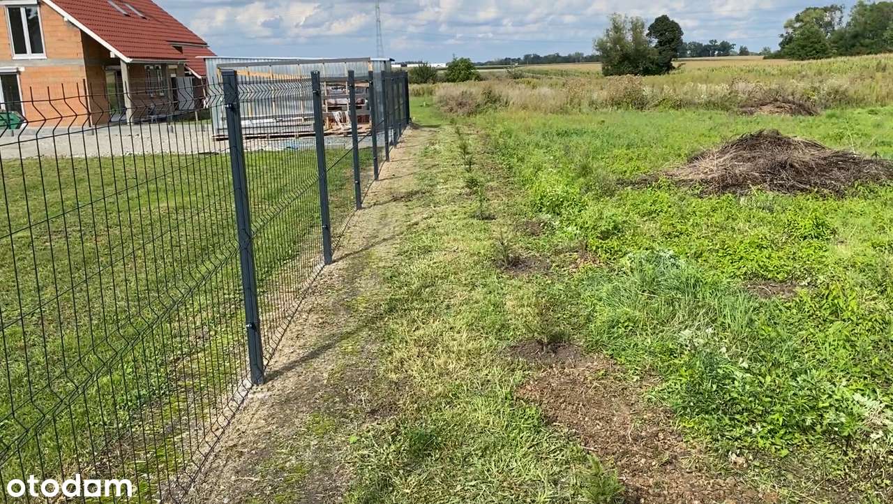 Działka budowlana 900 m² pod dom Polakowice| Cisza,nowe domy,blisko A4 - Pełny obrazek: 5/6