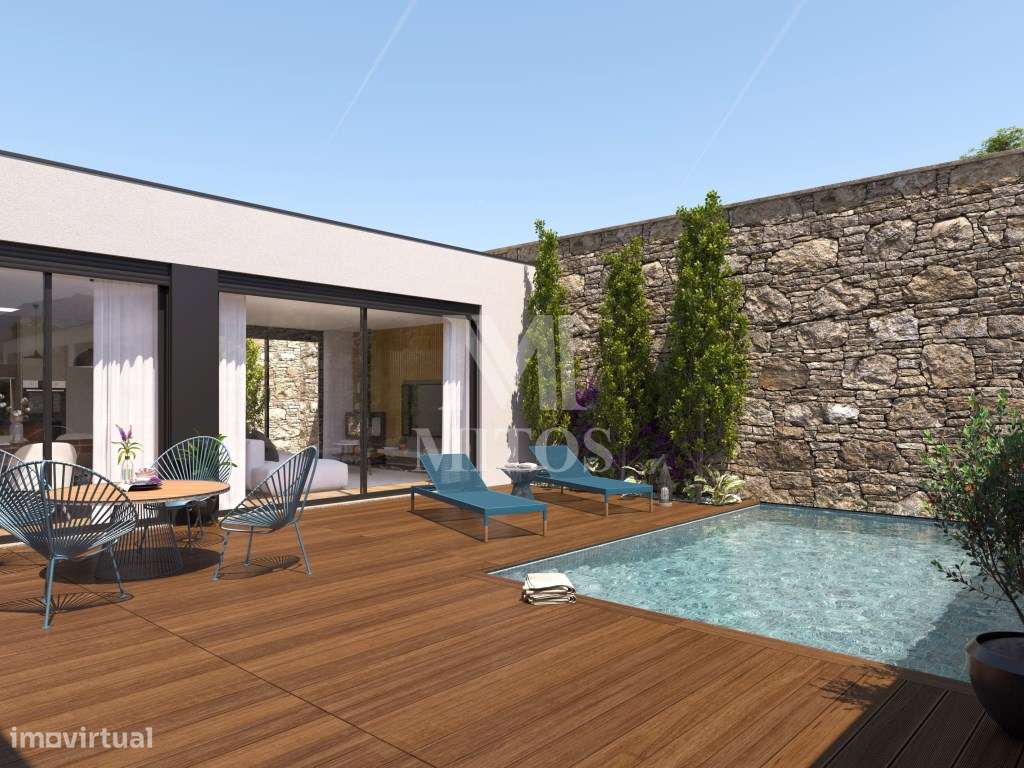 Moradia T3 Térrea com piscina, situada em Vilar de Mouros - Caminha-18
