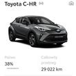 Toyota C-HR 2.0 hybryd, Gwarancja, Salon Polska, niski przebieg - 25