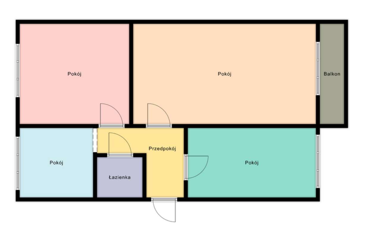 3 pokoje z balkonem niedaleko Manufaktury! Bez prowizji!-11