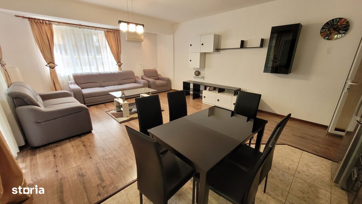 Apartament de 2 camere, 60 mp, mobilat utilat, loc de parcare, zona St