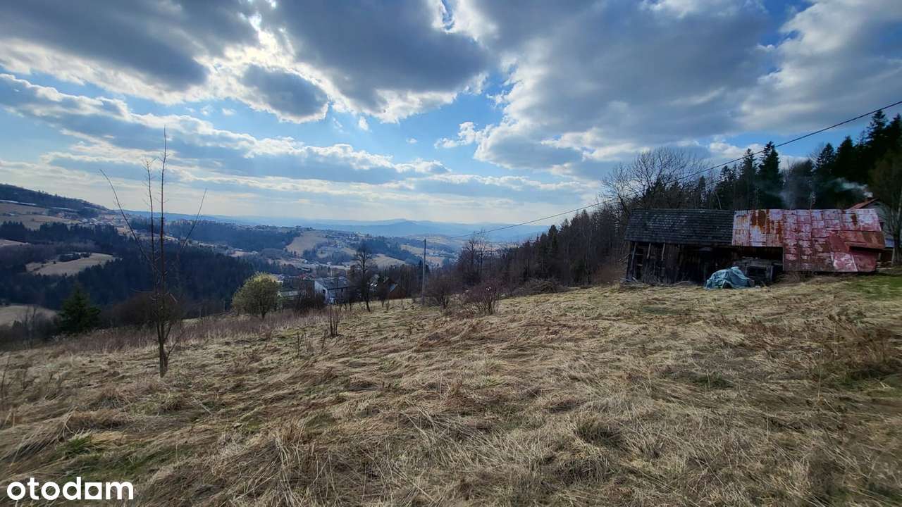 Działka rolno-budowlana 60 arów z widokiem na Tatry, Koniaków-2
