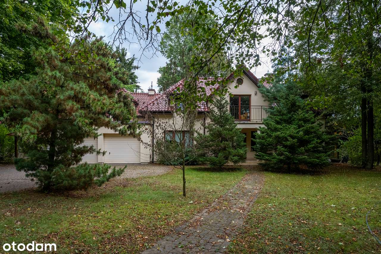 Dom wolnostojący Konstancin Jeziorna | Działka 2300m2, starodrzew-1