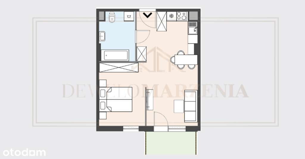 Wykończenie w cenie*422 tys netto*hit pod wynajem*tuż obok Uczelni-3