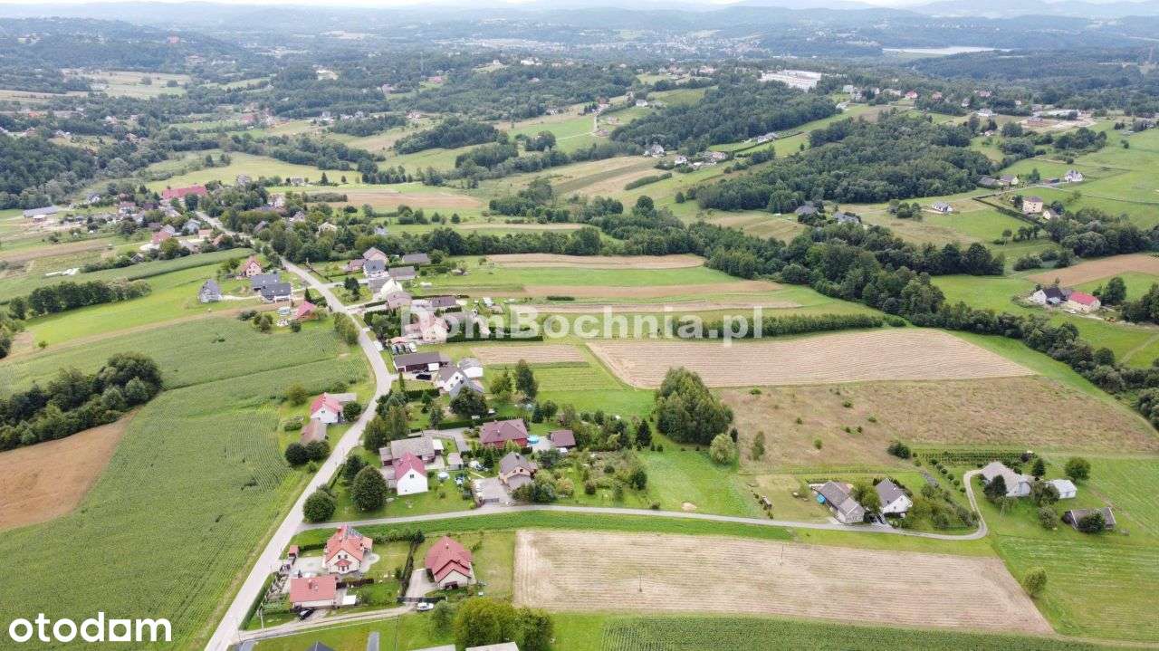 Bieńkowice gm. Dobczyce 30ar zabudowa zagrodowa-16