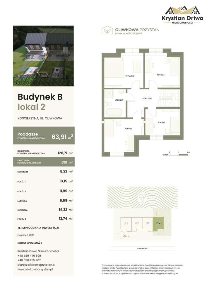 Nowoczesne domy na skraju lasu - Kościerzyna!-12