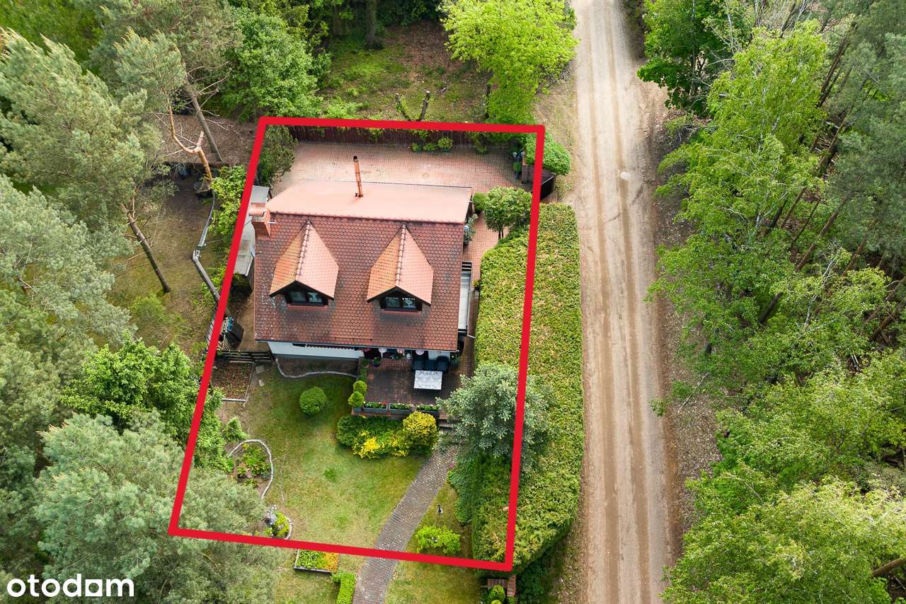 Piękny dom pośród lasu-1