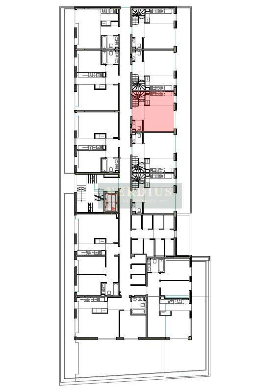 Mieszkanie, stan deweloperski - 57m2-6