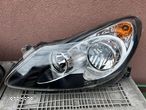 Lampa przednia OPEL CORSA D CIEMNE KOMPLET EUROPA ORYGINALNE VALEO - 3