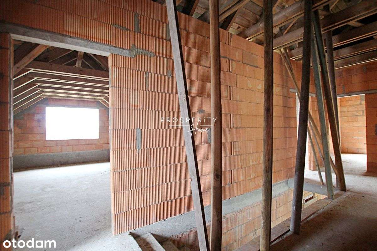 Dom w stanie surowym otwartym pod lasem - Góra-6