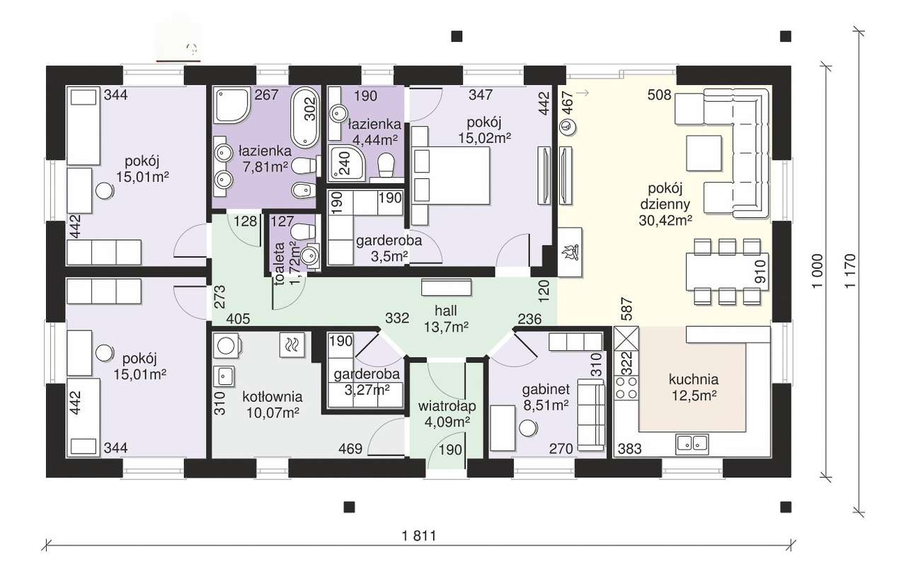 Na sprzedaż działka pod Krakowem z pozwoleniem na budowę-1