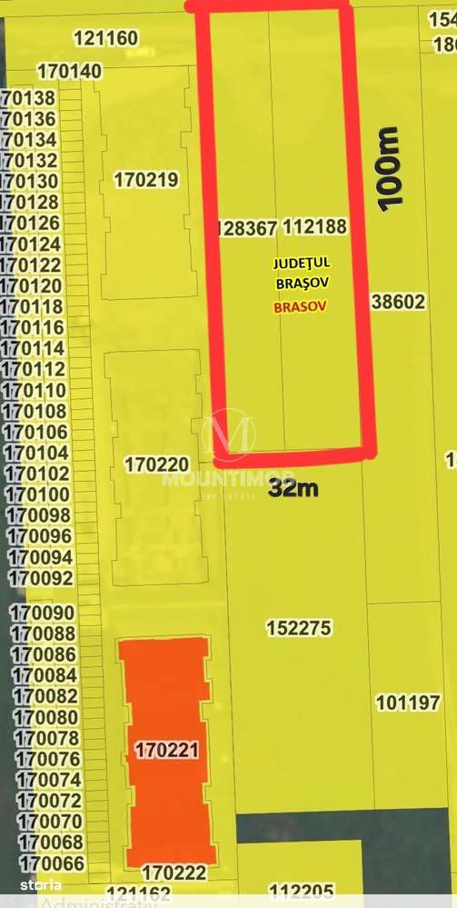 Teren intravilan, suprafata 3240 mp, Tractorul /Brașov - Imagine principală: 3/4
