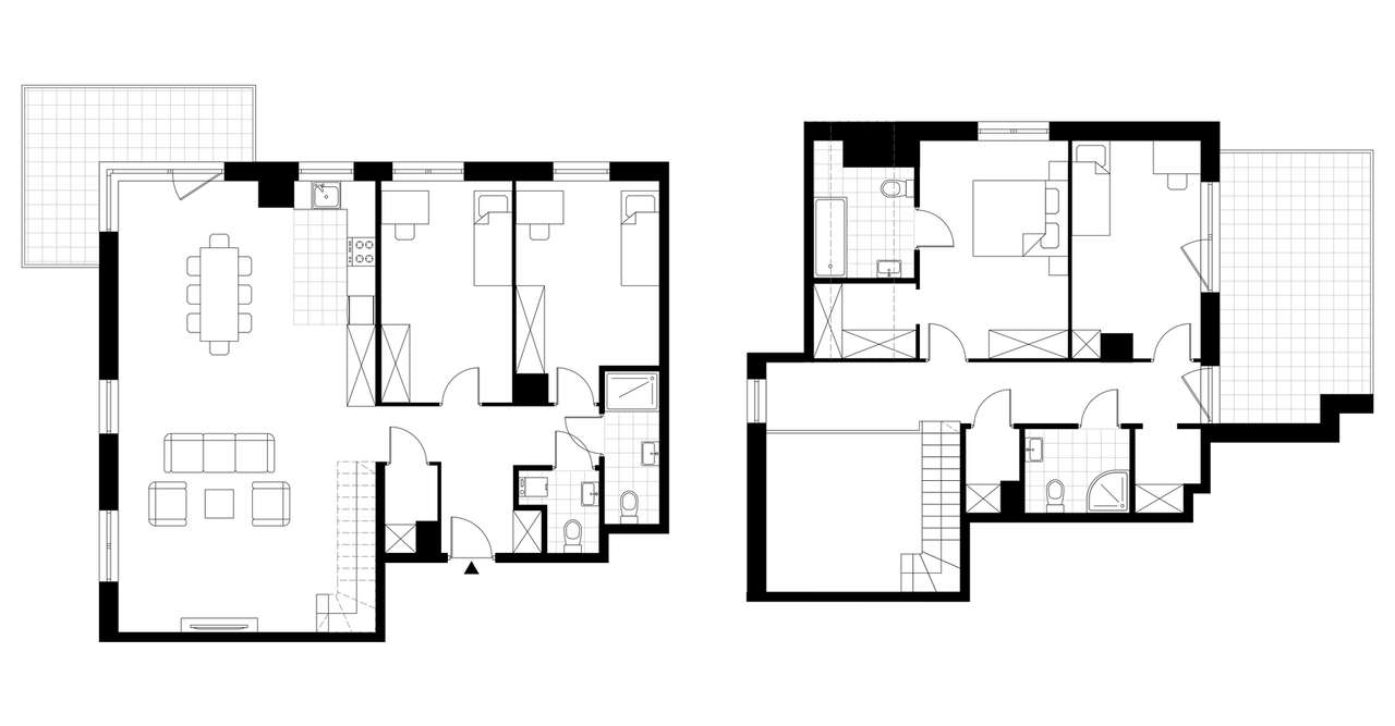 5-pokojowe mieszkanie 99m2 + taras Bez Prowizji - Pełny obrazek: 4/9