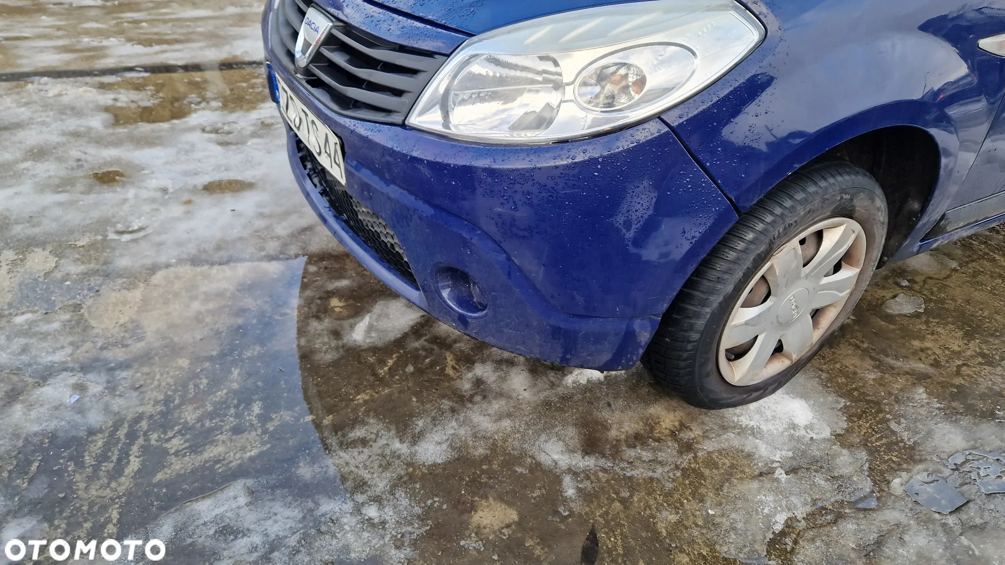 DACIA SANDERO I ZDERZAK PRZÓD OV61H - 3