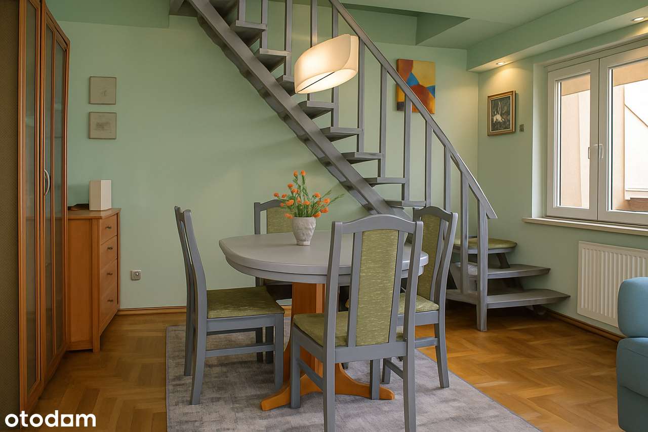 Wyjątkowe 2 poziomowe mieszkanie w centrum miasta!-4