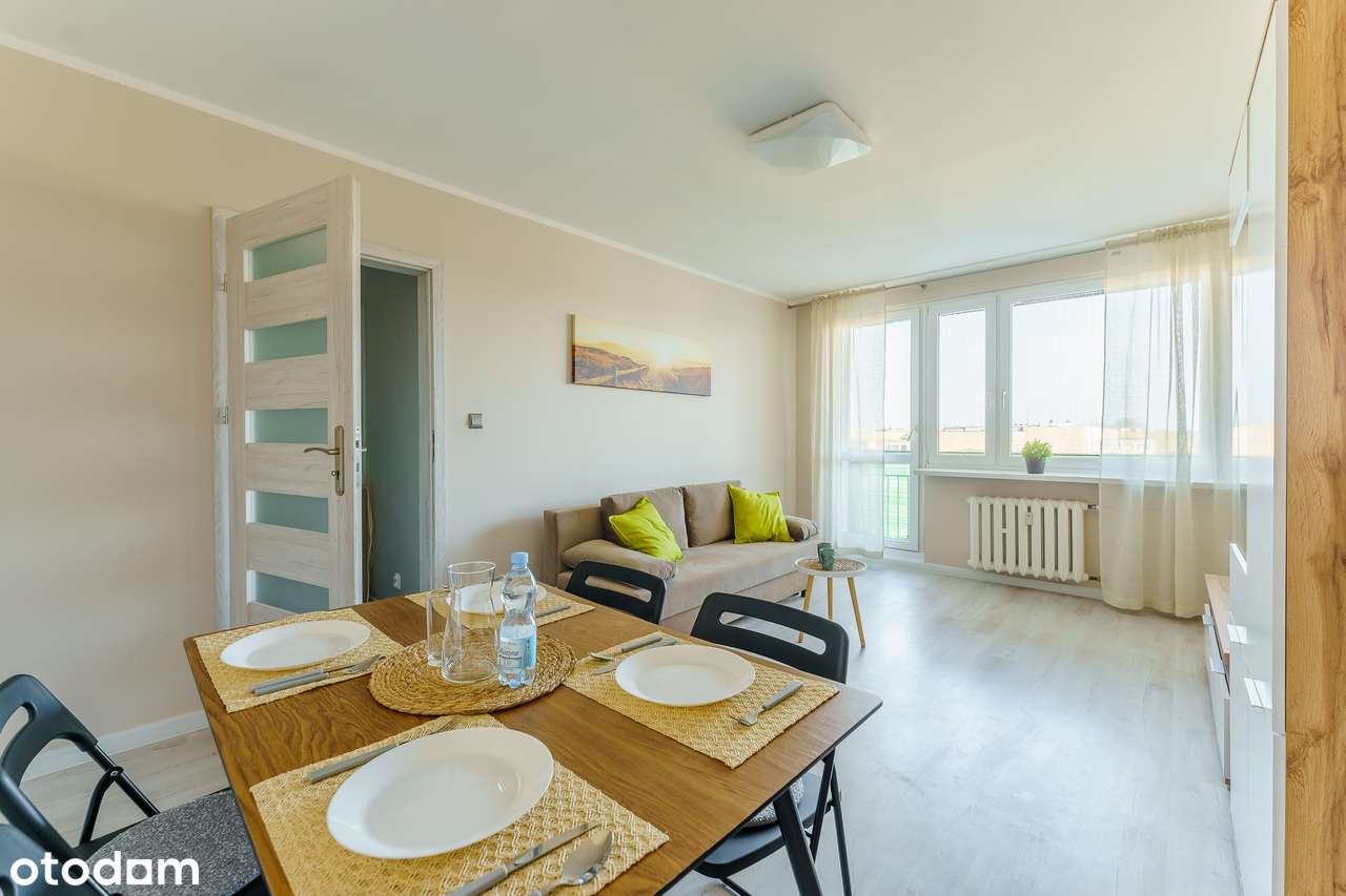 Nowoczesne 2-pokojowe mieszkanie 48m² z balkonem w sercu Kołobrzegu - Pełny obrazek: 3/12