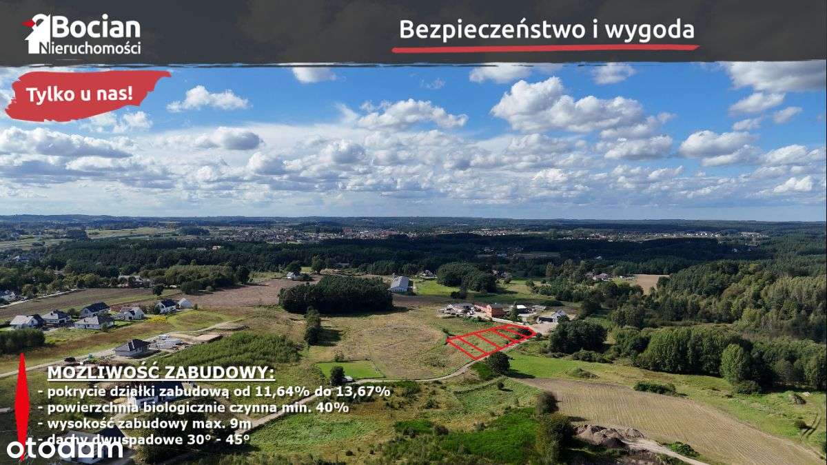 Uzbrojone, płaskie działki - Chwaszczyno!-2